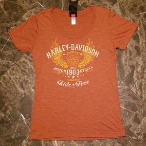 NWT Womens Harley Davidson t-shirt.